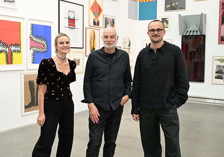 Jörg Schellmann mit seinen Kindern Basile und Pauline Jörg Schellmann mit seinen Kindern Basile und Pauline