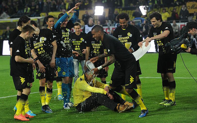 Die ganz große Party: Dortmund feiert die Meisterschaft. Die Bilder