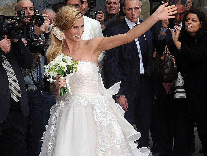 Michelle Hunziker - War die schwangere Braut nicht schön genug?