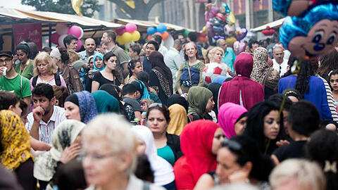 Ramadan-Fest auf der Karl-Marx-Straße in Berlin-Neukölln: Künftig ein gesetzlicher Feiertag?