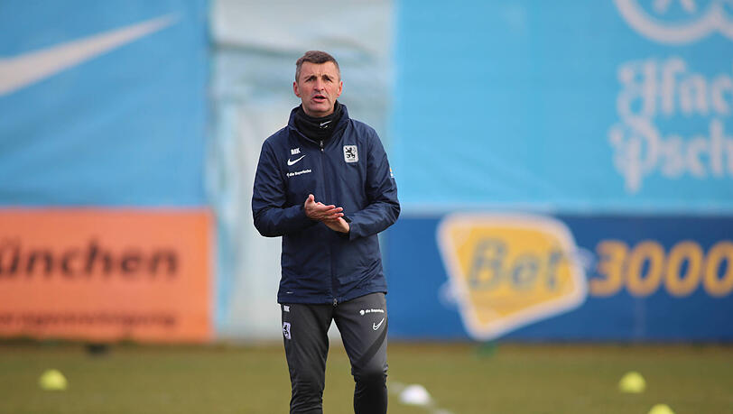 Trainer des TSV 1860: Michael Köllner.