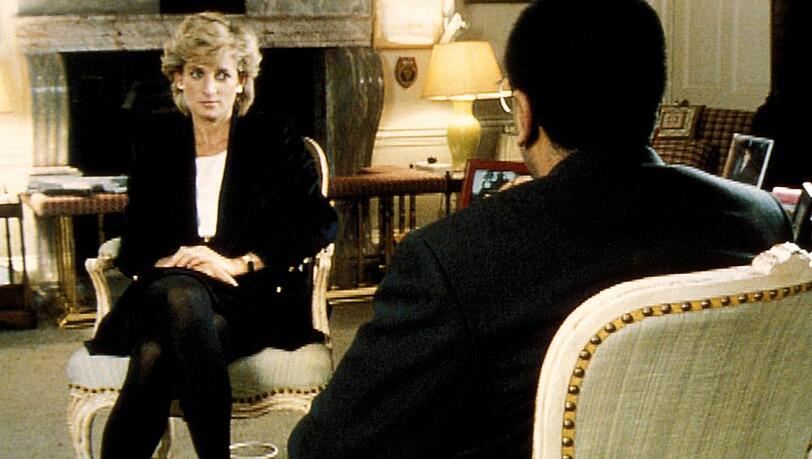 Lady Di im Gespräch mit Martin Bashir.