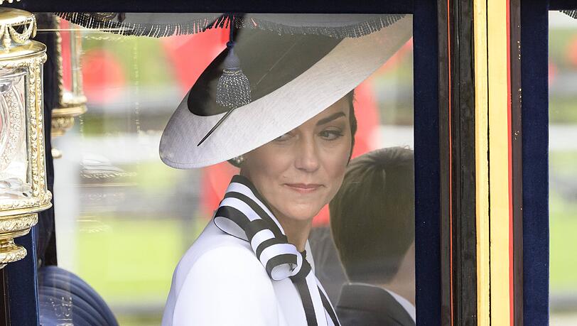 Prinzessin Kate bei ihrem ersten öffentlichen Auftritt seit Bekanntwerden ihrer Krebserkrankung.