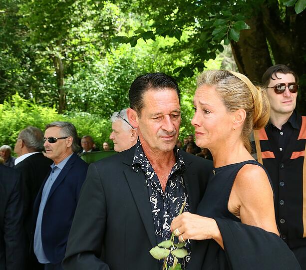 Schauspielerpaar: Max Tidof und Frau Lisa Seitz