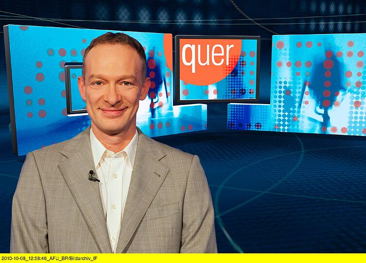 Der Moderator Christoph Süß