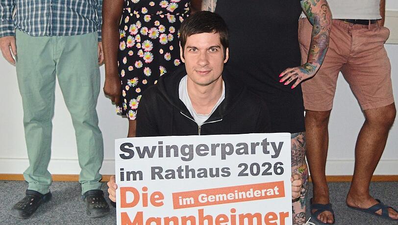 Er will der Stadt mit einem kuriosen Vorschlag mehr Steuereinnahmen bescheren: Julian Ferrat (Die Mannheimer). Er will der Stadt mit einem kuriosen Vorschlag mehr Steuereinnahmen bescheren: Julian Ferrat (Die Mannheimer).