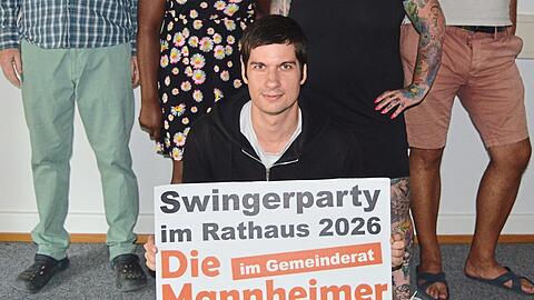 Er will der Stadt mit einem kuriosen Vorschlag mehr Steuereinnahmen bescheren: Julian Ferrat (Die Mannheimer).