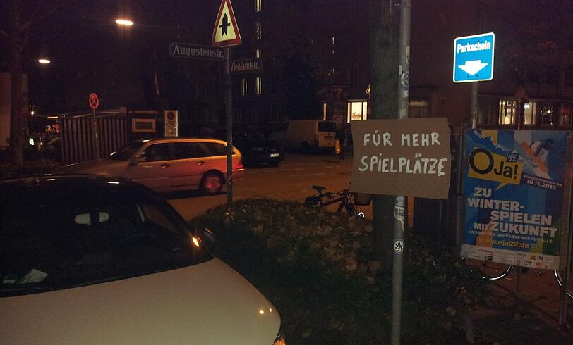 In der Augustenstraße...