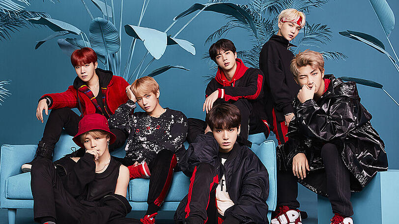 Die Band BTS dominiert die K-Pop-Szene.