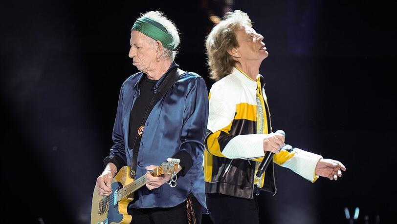 Werden 2026 wohl nicht auf Tour gehen: Keith Richards (l.) und Mick Jagger von den Rolling Stones. Werden 2026 wohl nicht auf Tour gehen: Keith Richards (l.) und Mick Jagger von den Rolling Stones.