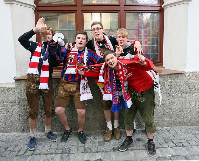 Geschichten, Fans und Skurilitäten: Stimmungsvolle Fotos aus München zum großen Finale in Wembley
