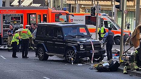 Der Vorfall ereignete sich an der Stadtbahn-Haltestelle Olgaeck am Rande der Innenstadt.