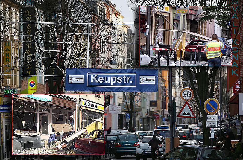 Am 9. Juni 2004 detonierte in der Kölner Keupstraße ein Sprengsatz, gefüllt mit Zimmermannsnägeln, und verletzte 22 Personen. Der Anschlag wird im Münchner NSU-Prozess verhandelt.