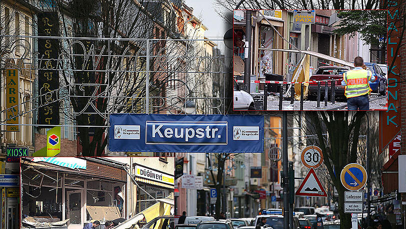 Am 9. Juni 2004 detonierte in der Kölner Keupstraße ein Sprengsatz, gefüllt mit Zimmermannsnägeln, und verletzte 22 Personen. Der Anschlag wird im Münchner NSU-Prozess verhandelt. Am 9. Juni 2004 detonierte in der Kölner Keupstraße ein Sprengsatz, gefüllt mit Zimmermannsnägeln, und verletzte 22 Personen. Der Anschlag wird im Münchner NSU-Prozess verhandelt.