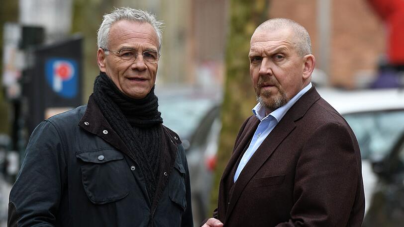 Die "Tatort"-Kommissare aus Köln: Klaus J. Behrendt als Hauptkommissar Max Ballauf und Dietmar Bär als Hauptkommissar Freddy Schenk.