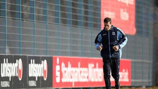 Rob Friend nahm am Donnerstag am Mannschaftstraining teil. Rob Friend nahm am Donnerstag am Mannschaftstraining teil.