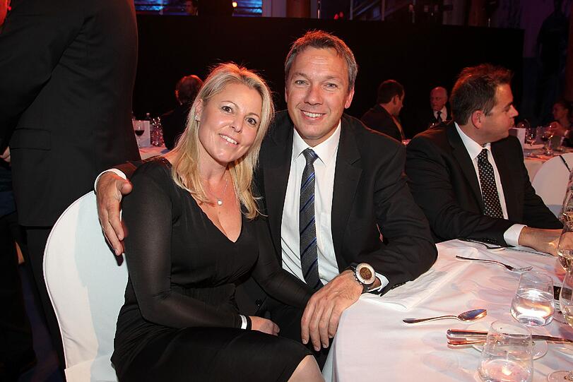 Fritz Strobel und Frau Bettina.