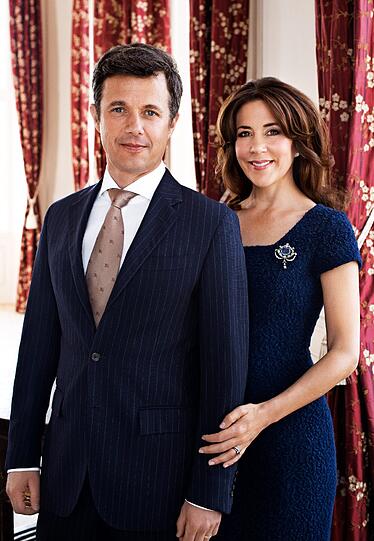 Das Kronprinzenpaar Frederik und Mary von Dänemark