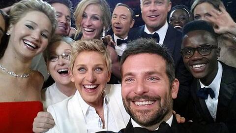 Der unvergessliche Oscar-Schnappschuss von 2014.
