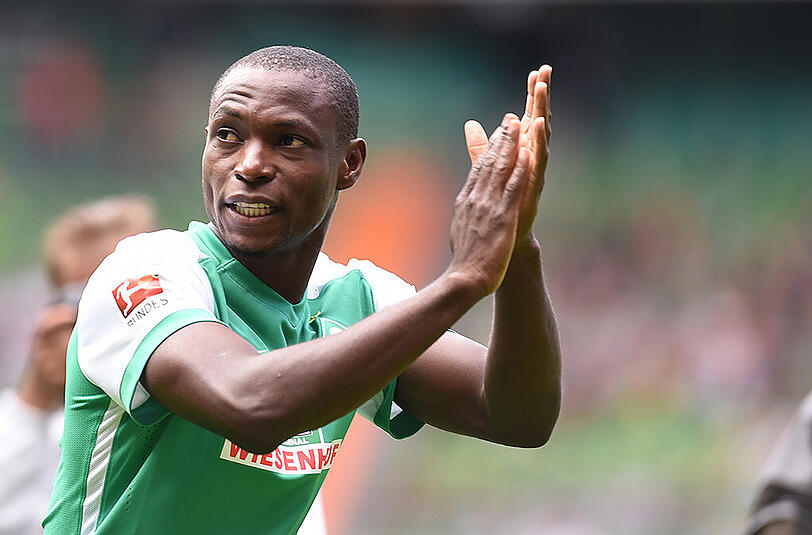 Anthony Ujah kam von Köln an die Weser nach Bremen. Die Grün-Weißen zahlten 4,5 Millionen Euro für den Stürmer.