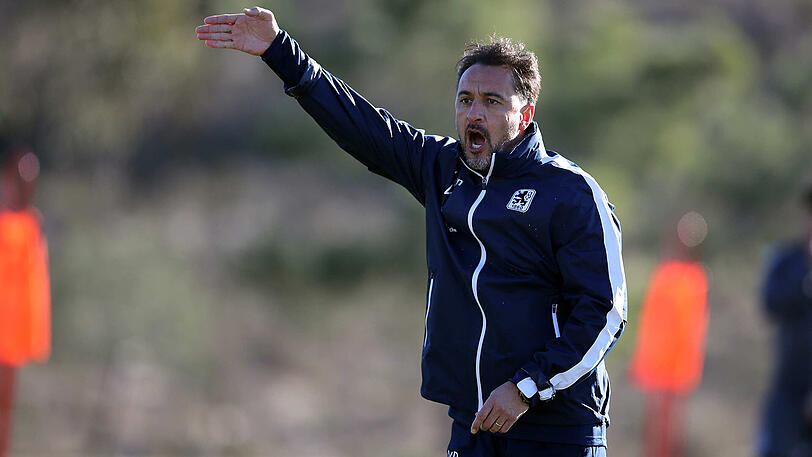 Wie immer voll mit dabei: Löwen-Trainer Vitor Pereira.