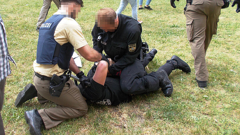 Ein Bild vom Einsatz in Nürnberg. (Archivbild)