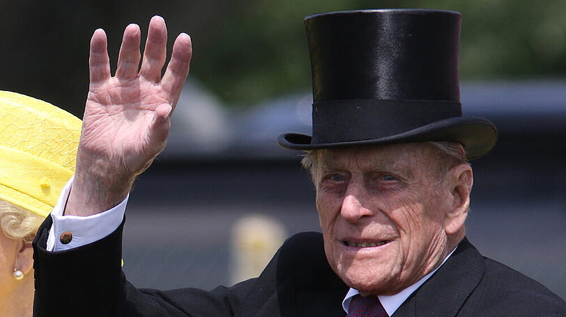 Prinz Philip bei der Arbeit