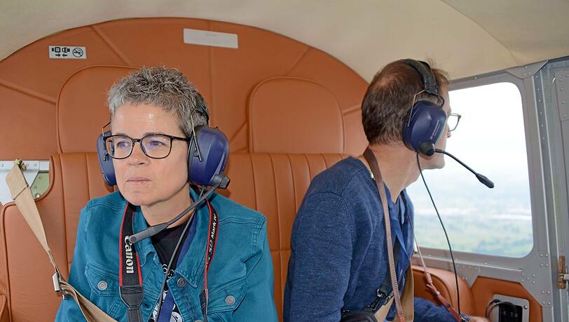 Ein Blick in die Kabine der nachgebauten Junkers F 13: Hier können drei Personen Platz nehmen.