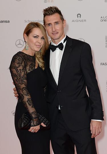 Miroslav Klose und seine Frau Sylwia