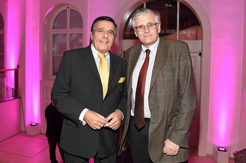 Mario Ohoven mit Jochen Leonard