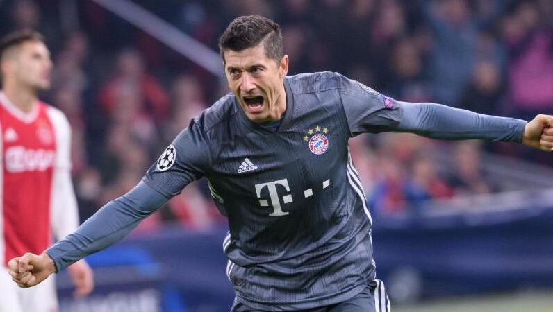 Auf seine Tore wird es ankommen: Bayerns Robert Lewandowski Auf seine Tore wird es ankommen: Bayerns Robert Lewandowski