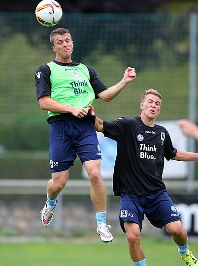 Hier sind die neuen Bilder aus dem Trainingslager in Bad Häring.