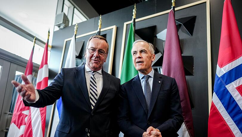Pistorius hat unter anderem den kanadischen Premierminister Mark Carney getroffen. Pistorius hat unter anderem den kanadischen Premierminister Mark Carney getroffen.