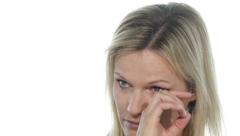 Die 33-Jährige erklärte in Wien ihren Rücktritt. Die 33-Jährige erklärte in Wien ihren Rücktritt.