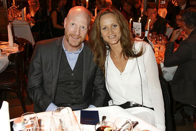 Matthias Sammer mit seiner Frau Karin.