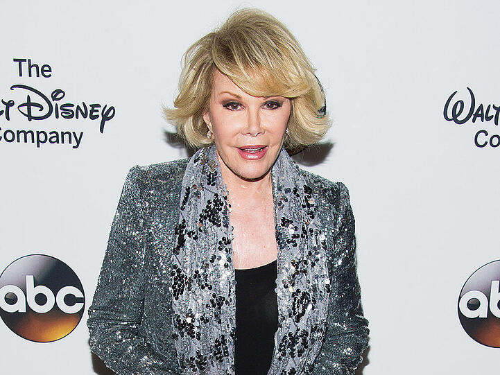 Joan Rivers verstarb am Donnerstag im Alter von 81 Jahren.