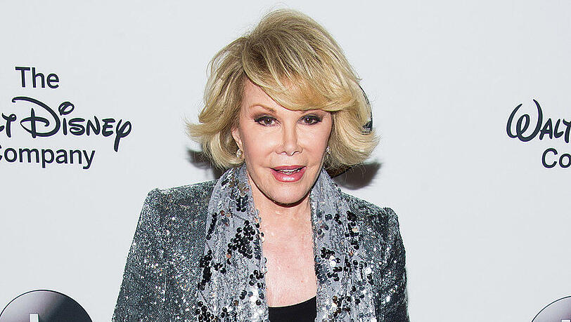 Joan Rivers verstarb am Donnerstag im Alter von 81 Jahren. Joan Rivers verstarb am Donnerstag im Alter von 81 Jahren.