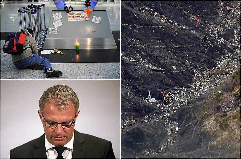 Drama um Flug 4U9525: Auf dem Weg von Barcelona nach Düsseldorf ist eine Germanwings-Maschine mit 150 Menschen an Bord in Südfrankreich abgestürzt
