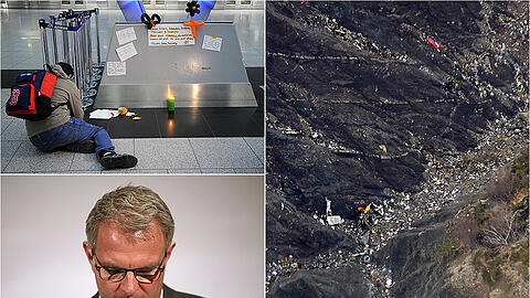 Drama um Flug 4U9525: Auf dem Weg von Barcelona nach Düsseldorf ist eine Germanwings-Maschine mit 150 Menschen an Bord in Südfrankreich abgestürzt