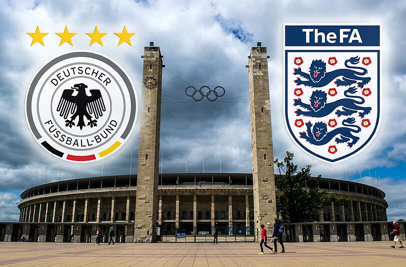 Das Duell zwischen Deutschland und England am Samstag in Berlin können Sie im TV, Radio, Steam und Ticker verfolgen - wir verraten Ihnen wie.