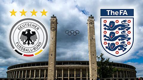 Das Duell zwischen Deutschland und England am Samstag in Berlin können Sie im TV, Radio, Steam und Ticker verfolgen - wir verraten Ihnen wie.