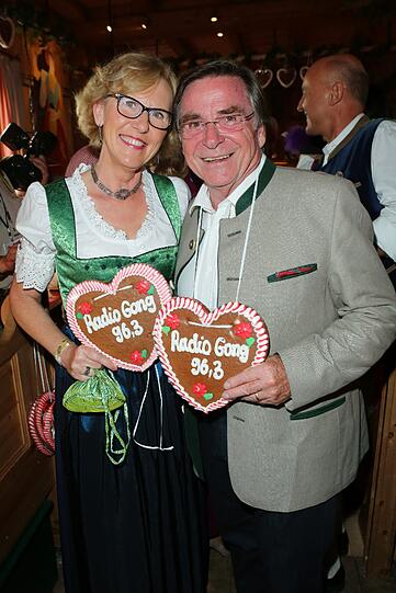 Elmar Wepper mit Ehefrau Anita Schlierf