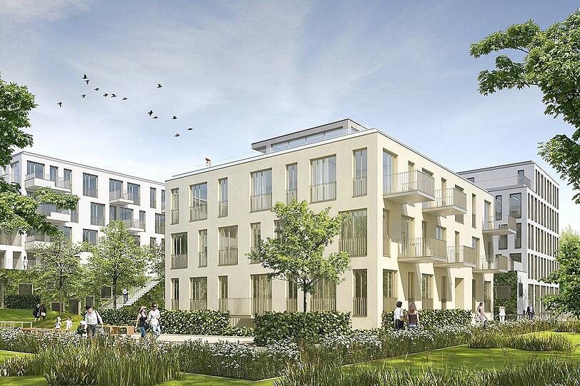 SCHWABING: Auf dem Gelände um den Ackermannbogen und die Schwere-Reiter-Straße entsteht unter der Regie mehrerer Bauherren ein riesiges Wohn- und Geschäftsquartier mit bis zu 2250 Wohnungen. Außerdem...