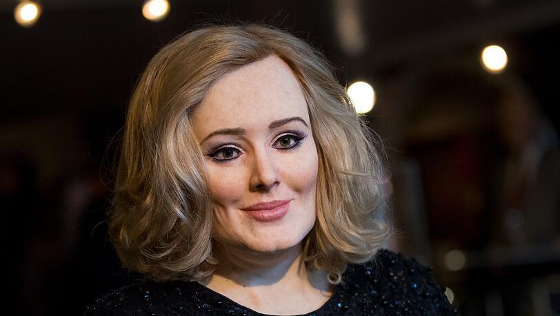 Nein, es handelt sich hier um keine Figur aus einem Horrorfilm, sondern um die Wachsfigur von Sängerin Adele. Nein, es handelt sich hier um keine Figur aus einem Horrorfilm, sondern um die Wachsfigur von Sängerin Adele.