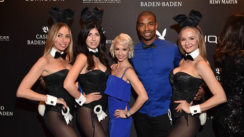 Annette Dytrt und Yannick Bonheur mit Bunnies