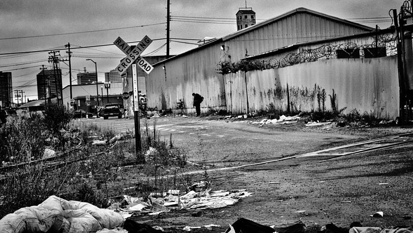Müll und Mensch: Oakland, California, 2015. Müll und Mensch: Oakland, California, 2015.