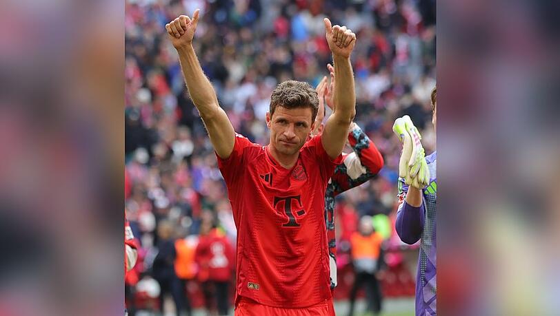 Thomas Müller feiert am Samstag seinen Abschied aus der Allianz Arena.