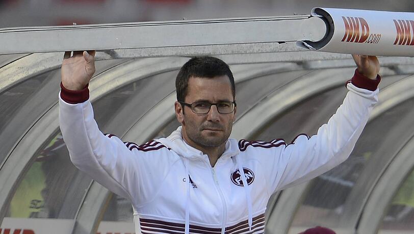 Ist am Montag ab 18.30 Uhr bei Franken Fernsehen zu sehen: FCN-Coach Michael Wiesinger. Ist am Montag ab 18.30 Uhr bei Franken Fernsehen zu sehen: FCN-Coach Michael Wiesinger.