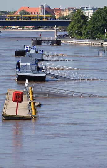 Hochwasser in Magdeburg: Aktuelle Bilder von der Flut