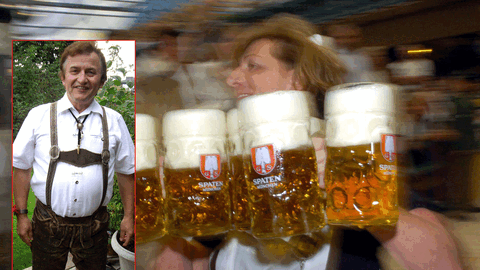 Maßn auf der Wiesn: Was dabei ein ganzer Liter ist, und was schon eher einer sogenannten Drei-Quartl-Maß entspricht, das ist manchmal nicht ganz trennscharf. Walter Hödl glaubt, dass Gäste und Wirte davon profitieren würden.